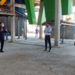 بازدید علمی دانشجویان دانشگاه بیرجند از سایت مدیریت پسماند